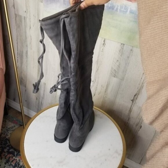 Journee Collection Women's Regular Mount Boot 8.5M Over the Knee - Picture 3 of 6